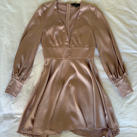 Missguided Satin Dress - Picture 1 of 6